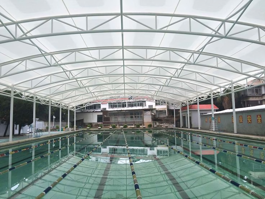 Swimming Pool Tensile Structure image 3